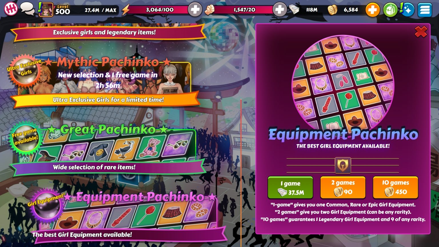 Recruit Equipment & Resonance Kinkoid